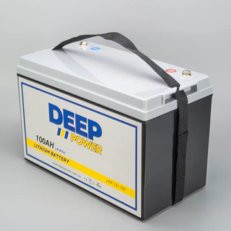 Deep Power 12v 100ah Lithium LiFePo4 battery