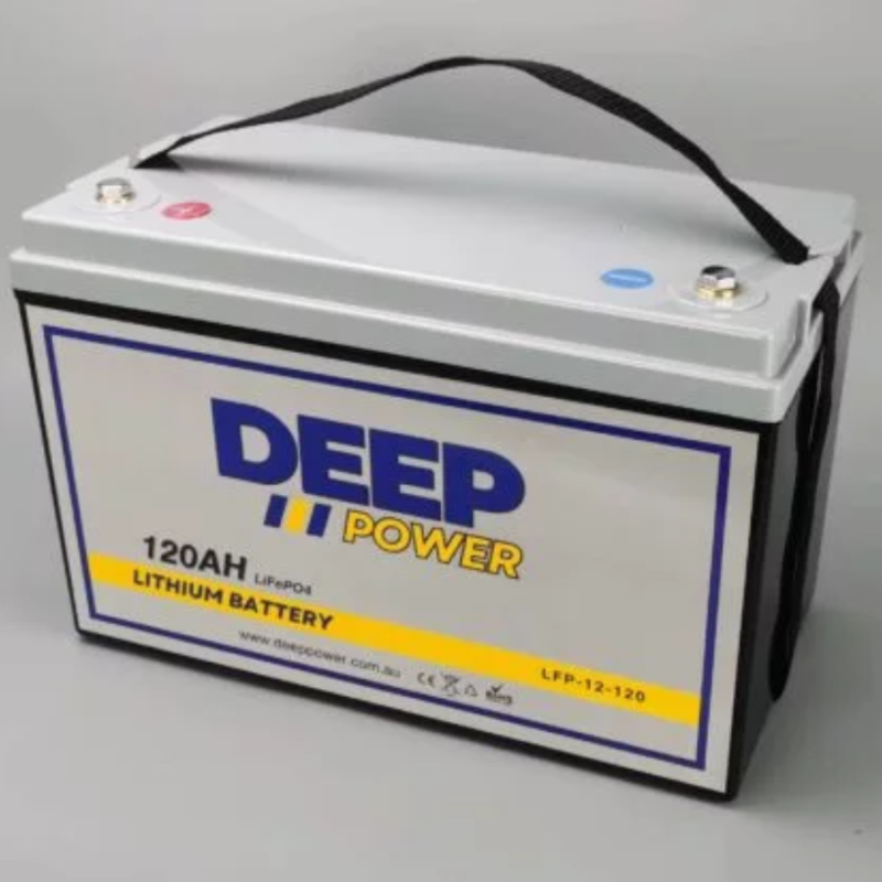 Deep Power 12v 120ah Lithium LiFePo4 battery